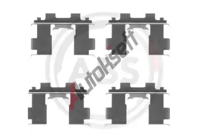A.B.S. Sada psluenstv obloen kotouov brzdy ABS 1205Q, 1205Q