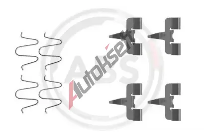 A.B.S. Sada psluenstv - obloen kotouov brzdy ABS 1207Q, 1207Q