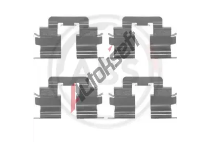 A.B.S. Sada psluenstv obloen kotouov brzdy ABS 1215Q, 1215Q