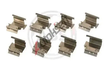 A.B.S. Sada psluenstv - obloen kotouov brzdy ABS 1218Q, 1218Q