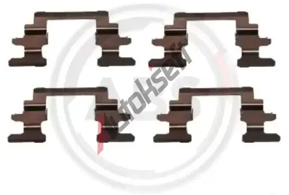 A.B.S. Sada psluenstv obloen kotouov brzdy ABS 1236Q, 1236Q