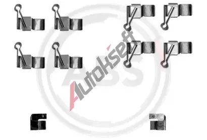 A.B.S. Sada psluenstv obloen kotouov brzdy ABS 1238Q, 1238Q