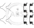 Sada psluenstv obloen kotouov brzdy A.B.S. ‐ ABS 1254Q