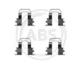 Sada psluenstv obloen kotouov brzdy A.B.S. ‐ ABS 1255Q