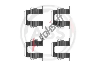 A.B.S. Sada psluenstv obloen kotouov brzdy ABS 1259Q, 1259Q