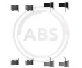 Sada psluenstv obloen kotouov brzdy A.B.S. ‐ ABS 1262Q