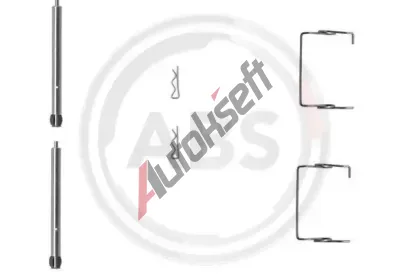 A.B.S. Sada psluenstv obloen kotouov brzdy ABS 1267Q, 1267Q
