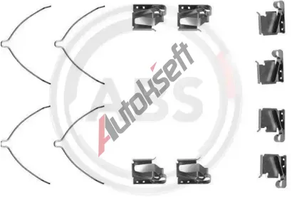 A.B.S. Sada psluenstv - obloen kotouov brzdy ABS 1269Q, 1269Q