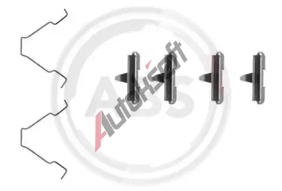 A.B.S. Sada psluenstv obloen kotouov brzdy ABS 1270Q, 1270Q