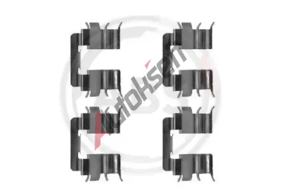 A.B.S. Sada psluenstv - obloen kotouov brzdy ABS 1272Q, 1272Q