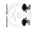 Sada psluenstv obloen kotouov brzdy A.B.S. ‐ ABS 1273Q