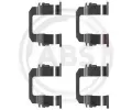 Sada psluenstv obloen kotouov brzdy A.B.S. ‐ ABS 1275Q