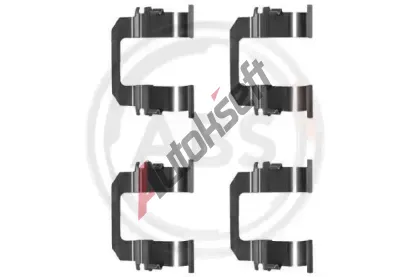 A.B.S. Sada psluenstv obloen kotouov brzdy ABS 1275Q, 1275Q