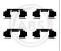 Sada psluenstv obloen kotouov brzdy A.B.S. ‐ ABS 1276Q