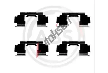 A.B.S. Sada psluenstv - obloen kotouov brzdy ABS 1276Q, 1276Q