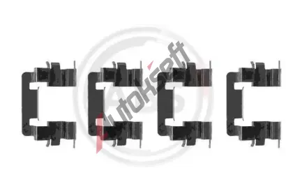 A.B.S. Sada psluenstv obloen kotouov brzdy ABS 1278Q, 1278Q