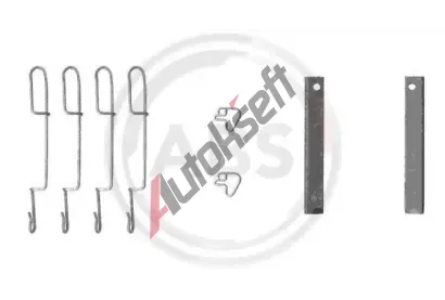 A.B.S. Sada psluenstv obloen kotouov brzdy ABS 1280Q, 1280Q