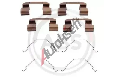 A.B.S. Sada psluenstv obloen kotouov brzdy ABS 1292Q, 1292Q