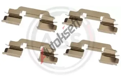 A.B.S. Sada psluenstv obloen kotouov brzdy ABS 1601Q, 1601Q