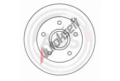 A.B.S. Brzdov kotou - 255 mm ABS 16027, 16027