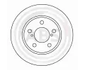 Brzdov kotou A.B.S. ‐ ABS 16138