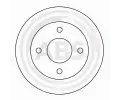 Brzdov kotou A.B.S. ‐ ABS 16156
