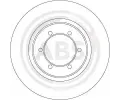 Brzdov kotou A.B.S. ‐ ABS 16168