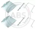 Sada psluenstv obloen kotouov brzdy A.B.S. ‐ ABS 1623Q