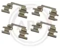 Sada psluenstv obloen kotouov brzdy A.B.S. ‐ ABS 1625Q