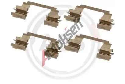 A.B.S. Sada psluenstv obloen kotouov brzdy ABS 1627Q, 1627Q