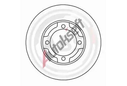 A.B.S. Brzdov kotou - 211 mm ABS 16321, 16321