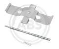 Sada psluenstv obloen kotouov brzdy A.B.S. ‐ ABS 1637Q