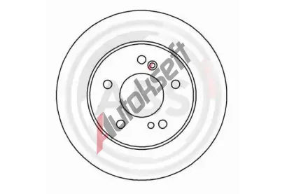 A.B.S. Brzdov kotou - 290 mm ABS 16450, 16450