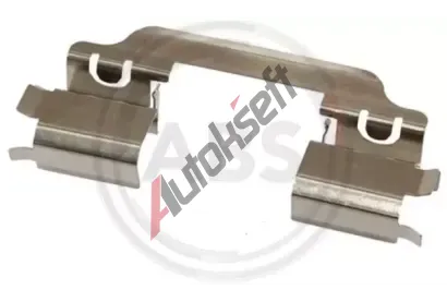 A.B.S. Sada psluenstv obloen kotouov brzdy ABS 1649Q, 1649Q