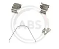 Sada psluenstv obloen kotouov brzdy A.B.S. ‐ ABS 1651Q