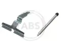 Sada psluenstv obloen kotouov brzdy A.B.S. ‐ ABS 1661Q