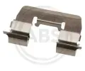 Sada psluenstv obloen kotouov brzdy A.B.S. ‐ ABS 1668Q