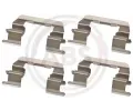 Sada psluenstv obloen kotouov brzdy A.B.S. ‐ ABS 1669Q