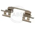 Sada psluenstv obloen kotouov brzdy A.B.S. ‐ ABS 1672Q