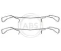 Sada psluenstv obloen kotouov brzdy A.B.S. ‐ ABS 1678Q