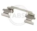 Sada psluenstv obloen kotouov brzdy A.B.S. ‐ ABS 1686Q