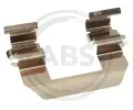Sada psluenstv obloen kotouov brzdy A.B.S. ‐ ABS 1693Q