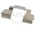 Sada psluenstv obloen kotouov brzdy A.B.S. ‐ ABS 1698Q