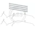 Sada psluenstv obloen kotouov brzdy A.B.S. ‐ ABS 1701Q