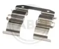 Sada psluenstv obloen kotouov brzdy A.B.S. ‐ ABS 1734Q