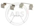 Sada psluenstv obloen kotouov brzdy A.B.S. ‐ ABS 1743Q