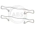 Sada psluenstv obloen kotouov brzdy A.B.S. ‐ ABS 1755Q