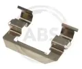 Sada psluenstv obloen kotouov brzdy A.B.S. ‐ ABS 1761Q