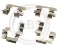 Sada psluenstv obloen kotouov brzdy A.B.S. ‐ ABS 1763Q