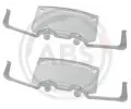 Sada psluenstv obloen kotouov brzdy A.B.S. ‐ ABS 1787Q